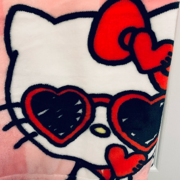 Hello Kitty Valentines blanket - Picture 5 of 6